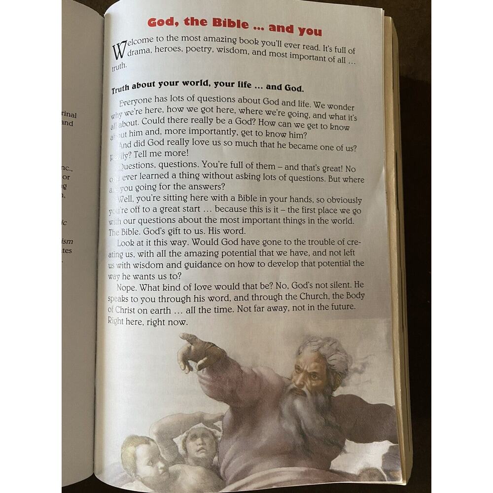 The Catholic Teen Bible StudyNAB Revised Edition Illustrated Inserts - Picture 4 of 16
